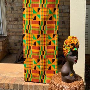 Headwrap over 6 ft. Long